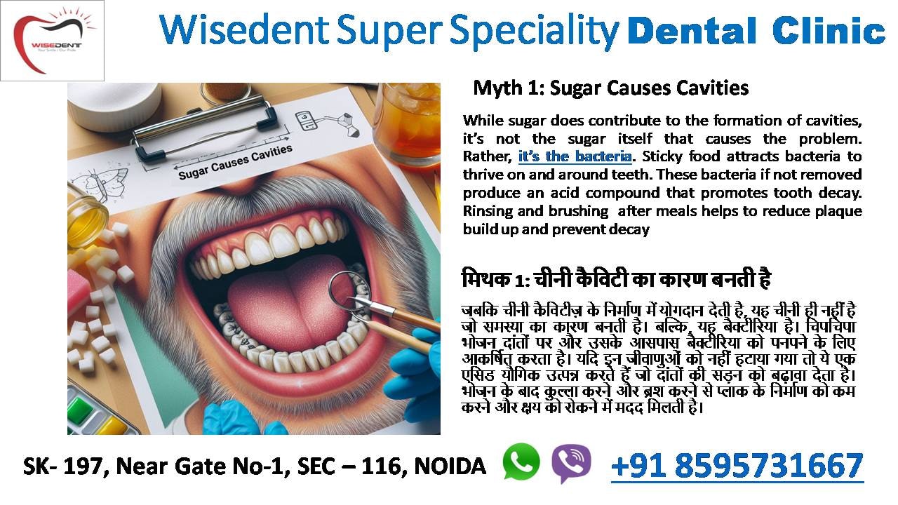 Common Dental Myth #best dental clinic noida 